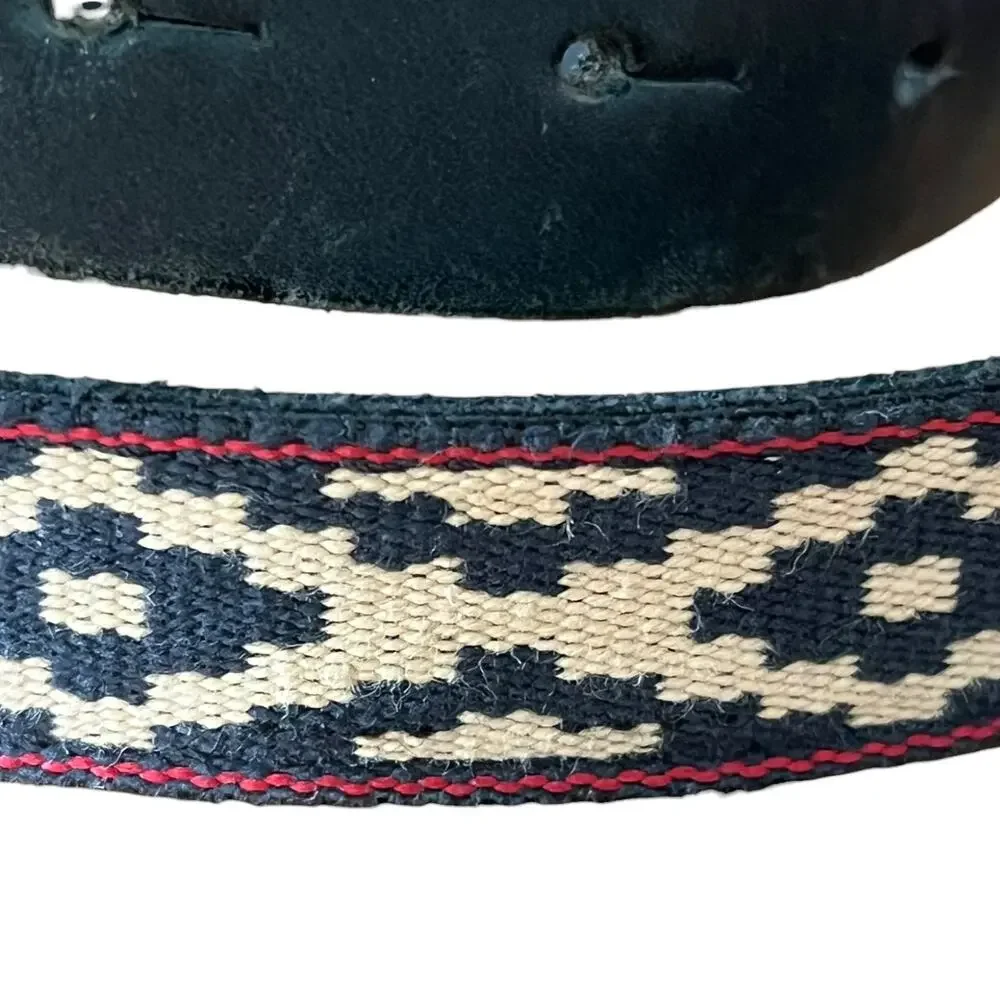 XS/S Vntge Cardon Womens Polo Belt Premium Leather Carpincho Gaucho Guarda Pampa